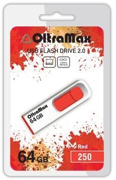 Флеш-диск "Oltramax" OM-64GB-250-красный