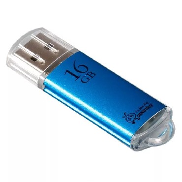 Флеш-диск "Smartbuy" (SB16GBVC-B) 16GB V-CUT BLUE