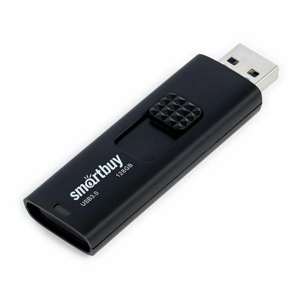 Флеш-диск "Smartbuy" (SB128GB3FSK) UFD 3.0/3.1 128GB Fashion Black черный