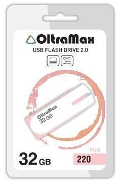 Флеш-диск "Oltramax" OM-32GB-220-розовый