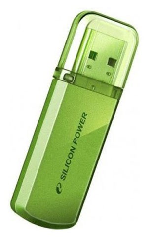 Флеш-диск "Silicon Power" USB 2.0 Helios 101 Green 32Gb