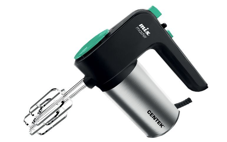 Миксер "Centek" CT-1123 (черн/сталь)