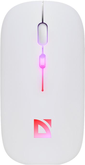 Мышь "Defender" (52998) Touch MM-997 белый