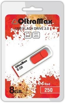 Флеш-диск "Oltramax" OM-8GB-250-красный