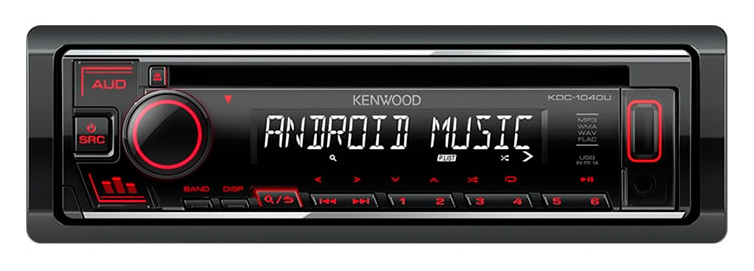 А/проигрыватель "Kenwood" KDC-1040U