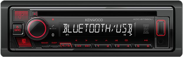 А/проигрыватель "Kenwood" KDC-BT560U