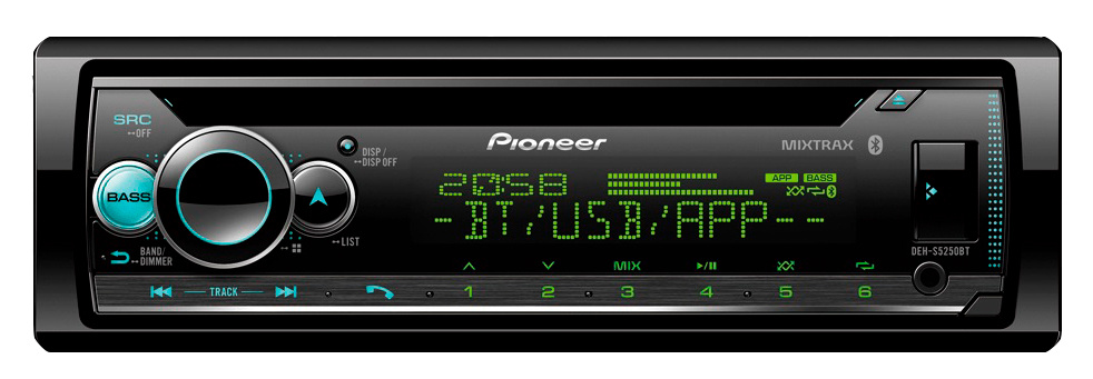 А/проигрыватель "Pioneer" DEH-S5250BT