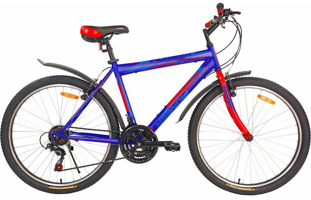 Велосипед "Pioneer" COMBAT 20"/12" blue-red-lightblue